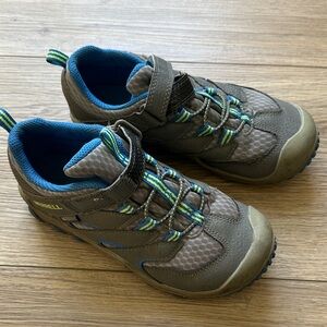 Merrell Kids' Grey and Blue Sneakers